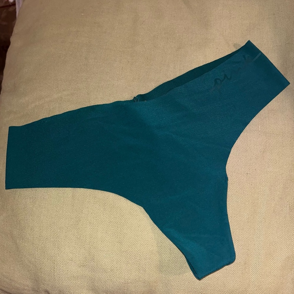 Pink thong panties